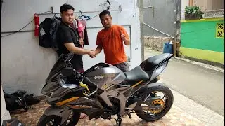 Kawasaki ninja mono SL bisa seganteng ini gaes modif zx 25r