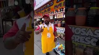 The hottest gorditas at the fair&hellip; cracked corn and the spiciest salsa 🫓🌶️🔥 #LaBrujaDeOro