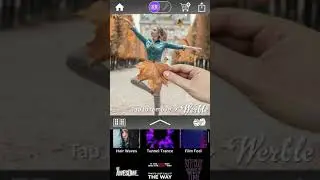 Pretty dancer effects in werble
