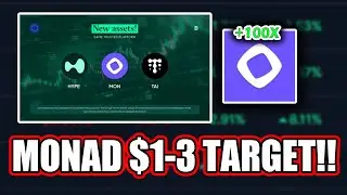 MONAD LISTED ON EXCHANGE BITSTAMP!! $1 PRICE PREDICTION!!