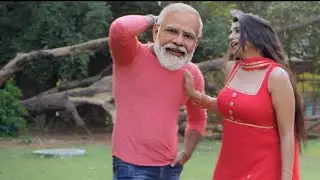 modi yogi comedy dance ‼️ Modi Yogi dance ‼️  Modi Yogi Mamata dance video 😜To Shayar hi Song