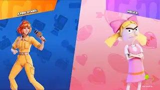 Nickelodeon All-Star Brawl - Cyberman65 (Helga) vs LordPsyBorg (April O'Neil)