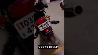 Customised Tyre Stickers on Continental GT650 #viral #continentalgt650 #reaction #tyrestickers