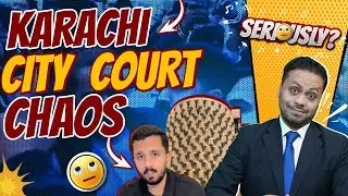 Karachi City Courts Chaos | YouTuber Rajab Butt Assaulted | Seriously | Munib Hamid