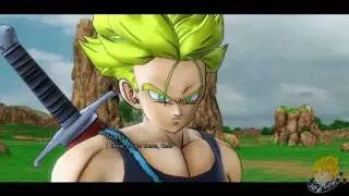 Dragon Ball Z Ultimate Tenkaichi - Story Mode SSJ Trunks Vs Cell (Часть 36) 【HD】