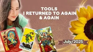 Tarot and Oracle Decks I used the most in July 2025 |Reflective Tools