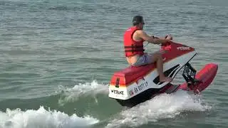 first ride wetbike wet bike 1990  jetski ancestor