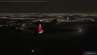 KMSP Landing (MSFS) pilots view