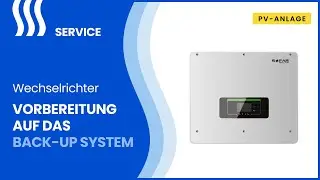 Erweiterte Einstellungen des SOFAR-Wechselrichters, Einstellungen des EPS-Modus, BackUp-Vorbereitung