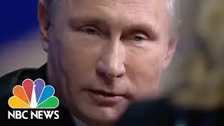 Megyn Kelly Questions Vladimir Putin On Election Interference | NBC News