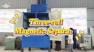High-Efficiency Three-Roll Magnetic Separator: Mineral to Metal! (African Mine Demo)
