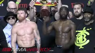 Canelo vs Crawford CEREMONIAL WEIGH-INS