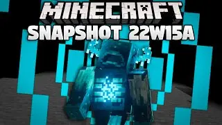 Noua SUPER PUTERE a Wardenului, SONIC BOOM! - Minecraft 1.19 [ Snapshot 22w15a ]