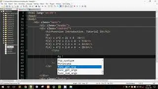16 PHP Basic Fundamental Function Declaration and Usage
