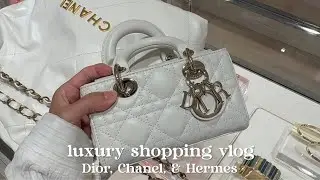 ШОПИНГ-ВИДЕОБЛОГ 🛍️: Dior Micro D-Joy, LV On The Go PM, Denim Chanel 22 и многое другое!
