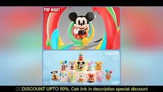 POP MART Disney Mickey Childhood of Boundless Imagination Series Blind Box Guess Bag Desktop Decorat