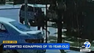 Teen fights off kidnapping attempt by armed man near South Los Angeles school