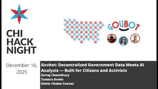 Govbot: Decentralized Government Data Meets AI Analysis &mdash; Built for Citizens and Activists
