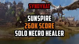 ESO: Sunspire - 260.459 | Syndykat | Solo Necromancer Healer U41