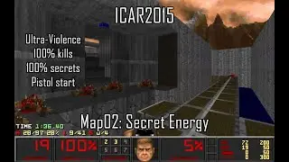Doom II: ICAR2015 - Map02: Secret Energy (Ultra-Violence 100%)