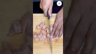 chilli chicken cutting asmr #shorts #asmrcooking #trending #viral
