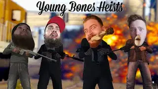 Young Bones Heists w/ Gingewegian - Part 3: Wet Work | GTA V Co-op Gameplay