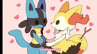 Lucario X Braixen Slide show