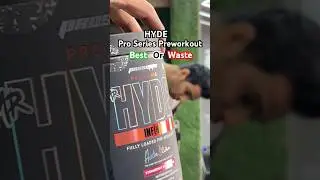 Hyde pro series preworkout Review!  BEST ya fir Paisa waste❌