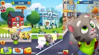Talking Tom Gold Run 🏁 New Racing Contest 🏁 All Characters
