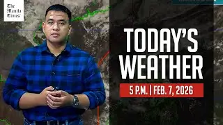 Today's Weather, 5 P.M. | Feb. 7, 2026
