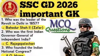 Top 50 science and GK questions || Ta army agniveer and SSC GD || Important MCQs 