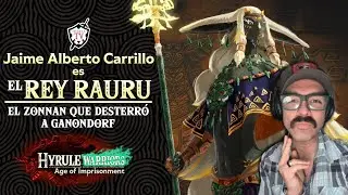 Entrevista al REY RAURU Jaime Alberto Carrillo ACTOR de Zelda Hyrule Warriors: La Era del Destierro