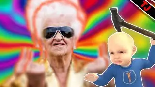 Присмотр за детьми с бабушкой (симулятор бабушки)