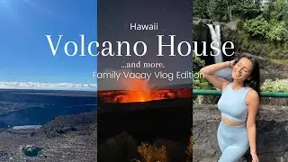 HAWAII VOLCANO HOTEL, lava tube, rainbow falls with family edition