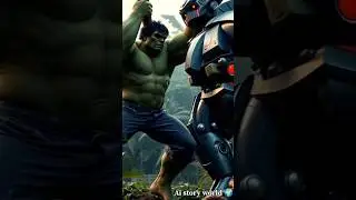 Hulk Aur Billi Ka Jungle Adventure #ai #story #hulk #shorts #viralvideo