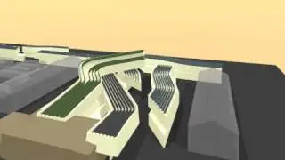 MAXXI Rome by Zaha Hadid FormZ Animation