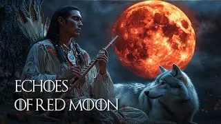 Echoes of the Red Moon | Native American Flute Music for Healing Energy and Quiet Mind