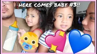 SURPRISE! WE'RE EXPECTING BABY #3 | PREGNANCY ANNOUNCEMENT 2018