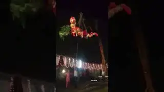Viral video of hanumanji accident in Ramleela #ramleela #accident #dussehra2022 #1k #live #viral