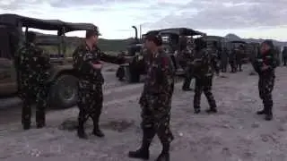 EOD unexploded ordnance disposal operation