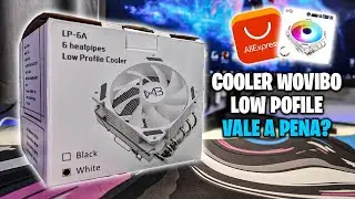 COOLER WOVIBO LOW PROFILE PRESTA MESMO? 6 HEAT PIPES E RESFRIA SUA PLACA M&Atilde;E! TESTEI E...