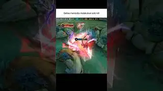 Bro tried to get a solo kill.