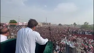 PTI powershow in Bhakkar✌🏻.A great welcome to leader IMRAN KHAN❤