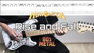 [TAB] Helloween - Rise and Fall (guitar cover) 80's Metal