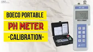 BOECO PT 380 pH Meter Calibration
