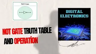 NOT Gate truth table and operation।@EEE-Knowledge-SJS.#diu 