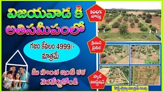 విజయవాడకు దగ్గరలో గజం కేవలం 5000 రూపాయలు మాత్రమే. Call: 8233992339