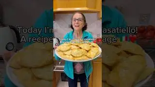 Nonna&rsquo;s casatiello recipe 😍 #italianfood #italian #cooking