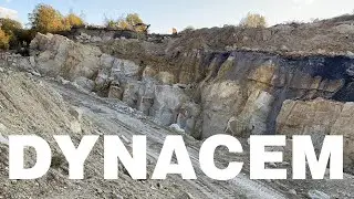 Using non-explosive demolition agent Dynacem for natural stone block extraction in a stone quarry