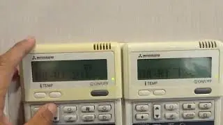 cara cheking masalah air cond vrf dengan remote
